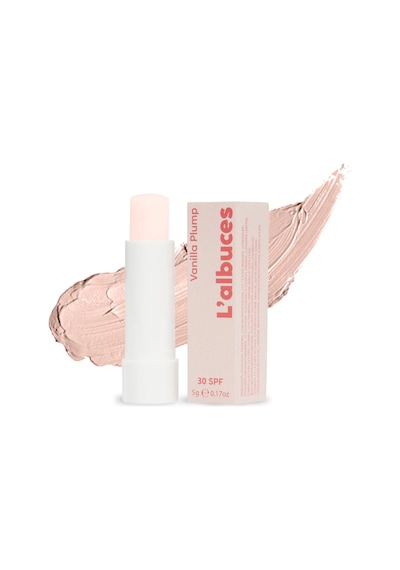 L'albuces Vanilla Plump Lip Balm SPF30