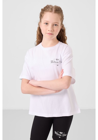 Tommylife Beyaz-siyah Pamuklu O Yaka Standart Fit Baskılı Kız Çocuk Tayt Takım - 75190 Beyaz - Siyah Tommylife Beyaz-siyah Pamuklu O Yaka Standart Fit Baskılı Kız Çocuk Tayt Takım - 75190 Beyaz - Siyah