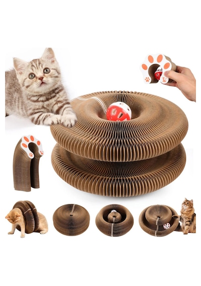 Akıllı Kedi Tırmalama Ve Oyun Yatağı
