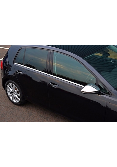 Volkswagen Golf 7 Krom Cam Çıtası 2013 -2020 Cam Çıta