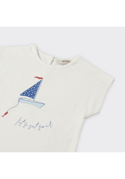 Panço Kız Çocuk Baskı Detaylı T-shirt 2411gb05036-4461 001