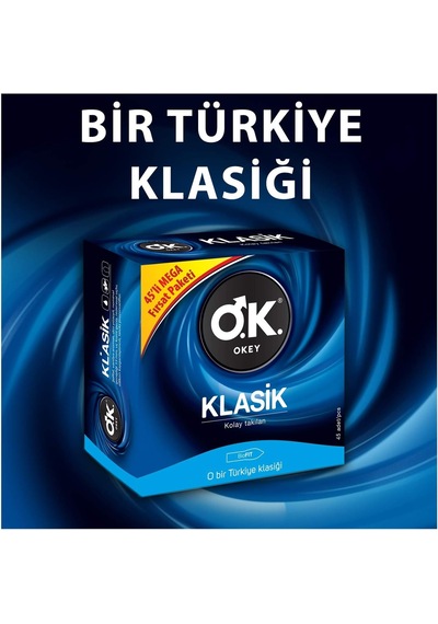 Klasik 45'li Prezervatif