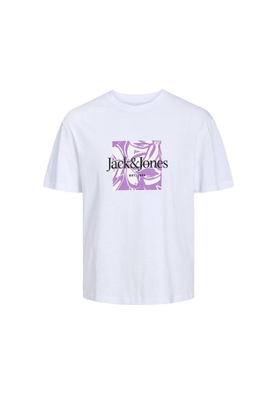 Jack & Jones Jj Jorlafayette Brandıng Erkek T-shirt 12250436-bright White-beyaz