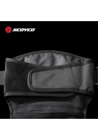 Scoyco K40 Bacak Diz Koruma Siyah Siyah