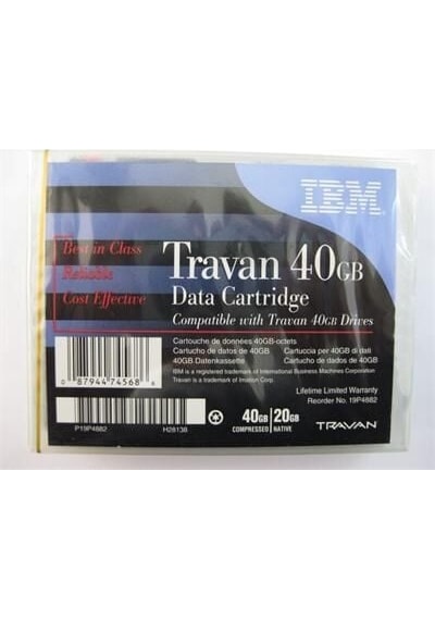 Ibm 19p4882 Travan Tr-7 Ns40, 20gb/40gb, 228m Data Kartuş T1753