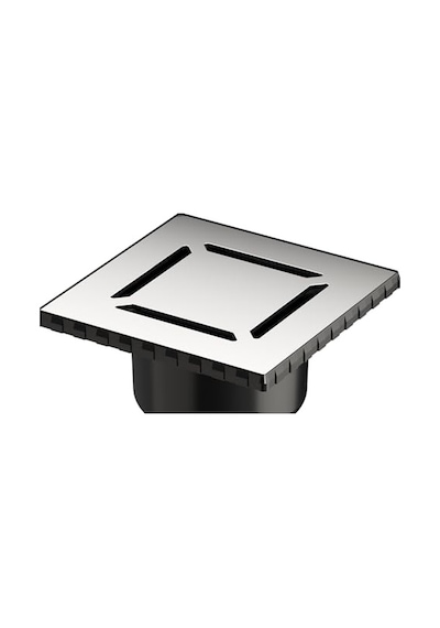 Kare 5608280 Duş Kanalı Çıkışlı 15x15 Cm Dk 100 Kapak Parlak Krom Diğer