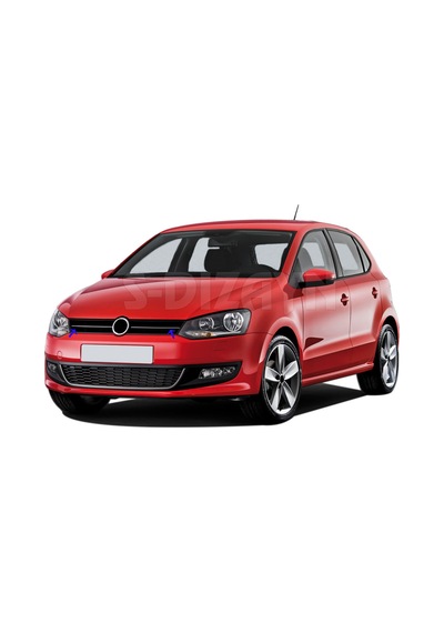 S-Dizayn Vw Polo 6R Krom Ön Panjur 2 Parça 2009-2014