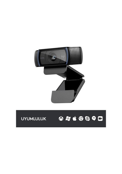 1080p Hd Web Kamerası, Stereo Ses İle Net Görüntü Kalitesi