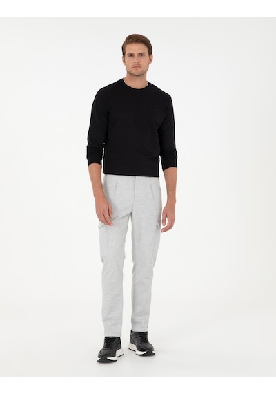 Pierre Cardin Erkek Açık Gri Pantolon Kanvas-chino 50292496-vr001 Açık Gri