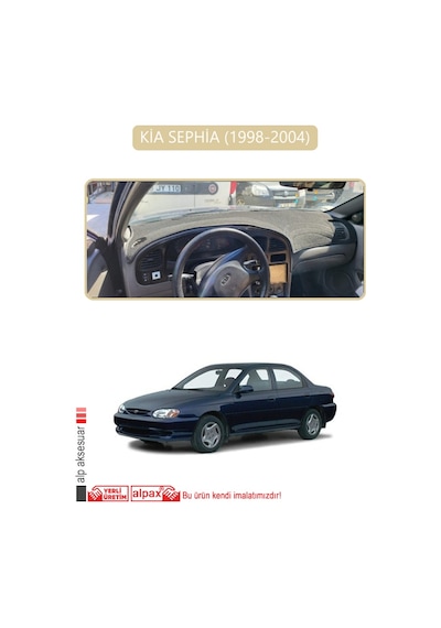 Kia Sephia 1998-2004torpido Koruma Halısı Bej Kenar