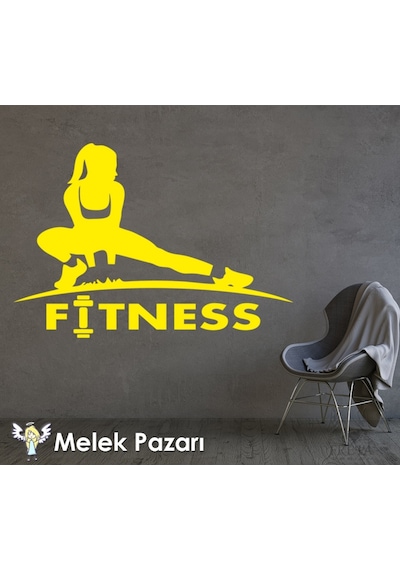 Fitness Spor Salonu Duvar Sticker