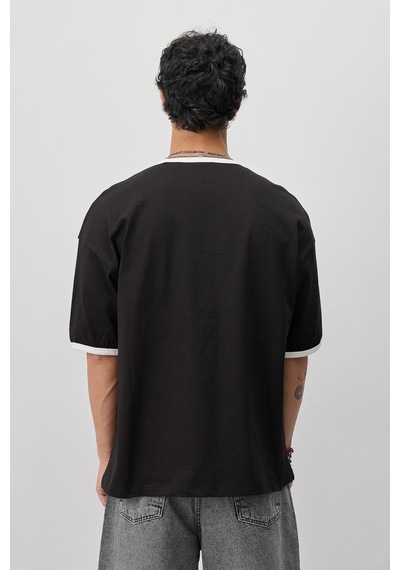 Fıfa World Cup 26 Japonya Oversize Tişört Siyah