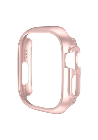 Watch Ultra 49mm Sert Pc Kasa Koruyucu Ogaa Watch Gard 18 - Rose Gold Diğer