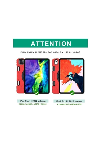 Apple Uyumlu iPad Pro 11 3.Nesil 2.Nesil Premium Gear Armor Kılıf