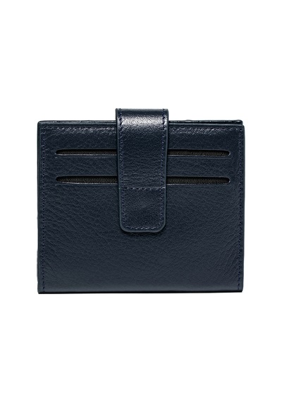 Lacivert Cüzdan & Kartlık Unisex 710 Grande Deri Cüzdan Kartlık