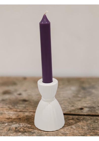 Modern Beyaz Şamdan Mumluk 2 Li Set, Dekoratif Salon Aksesuarı, Masa Dekoru, Hediyelik