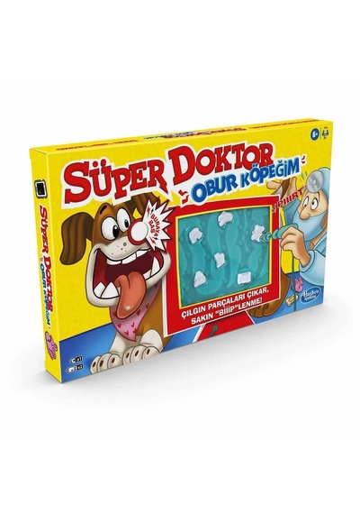 Süper Doktor Obur Köpeğim Eğlenceli Kutu Oyunu +6 Yaş 2 Oyuncu