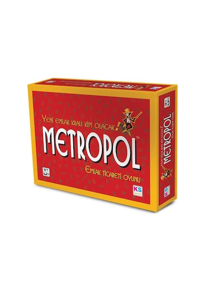 Metropol Emlak Ticareti Oyunu Monopoly Klasik Oyunun Yerli Versi