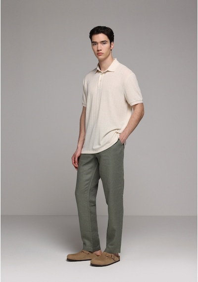 Colin's Colins Regular Fit Orta Bel Düz Paça Erkek Yeşil Pantolon Cl1079999 Q1.v1 Dkh Haki