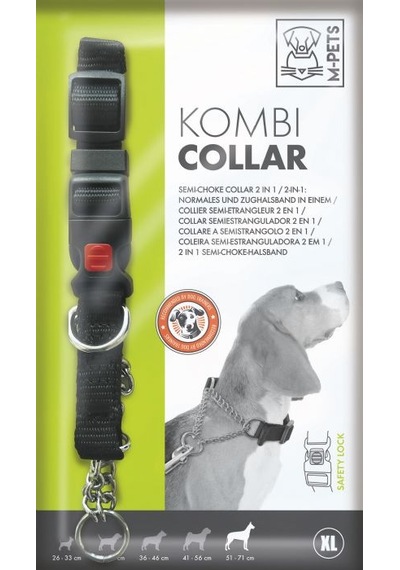 M-Pets Kombı 2In1 Eğitim Tasması (Xl)