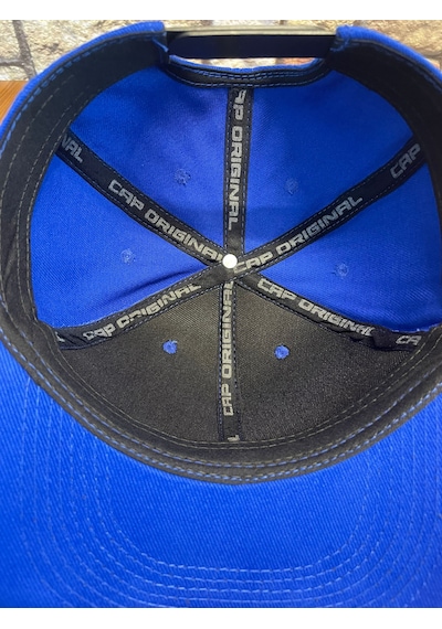Hamze Hiphop Snapback Rapper Baseball Drip Unisex Şapka Cap Saks Mavi