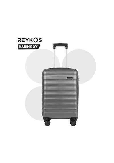 Reykos Rey-Way Gri Kabin Boy Valiz