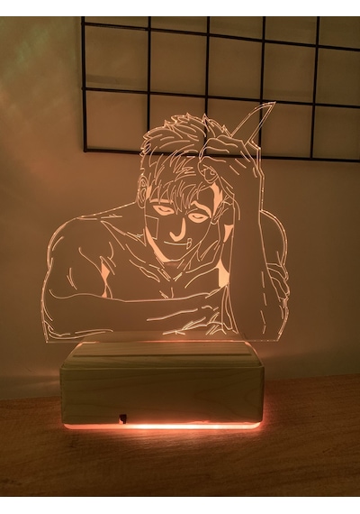 Killing Stalking Sangwoo 16 Renk Gece Lambası