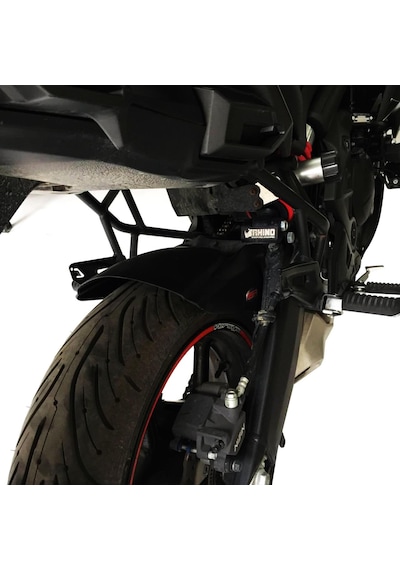 GP Kompozit Kawasaki Versys 650 2009-2017 Uyumlu Arka Çamurluk Siyah