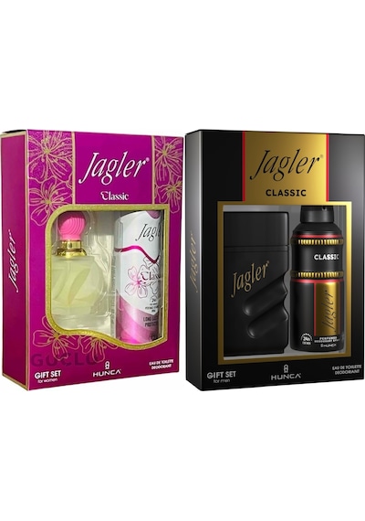 Jagler Classic Kadın Parfüm Seti + Classic Erkek Parfüm Seti