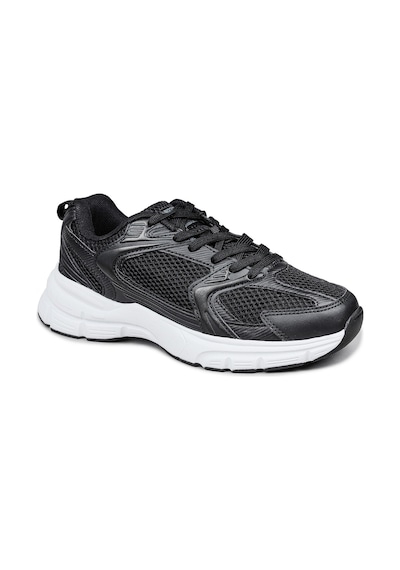Jump 28712 Siyah - Beyaz Kadın Sneaker Günlük Spor Ayakkabı Bej