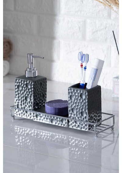Acar Odeon 4 Parça Banyo Seti Renkli