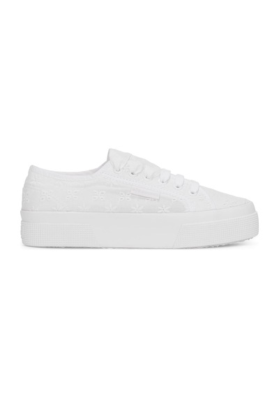 Superga 2740 Flower Sangallo Kadın Beyaz Sneaker Beyaz-261