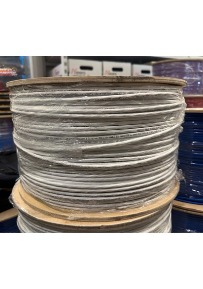 Hcs Cat 6 Halogen Free U/utp Lsoh 500 M. Makara 23 Awg Beyaz