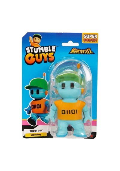 Monster Flex Stumble Guys Super Stretch Figür - Robot Guy