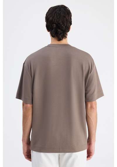 Twn Relaxed Fit Vizon Düz T-shirt 6ec144701535m Çok Renkli