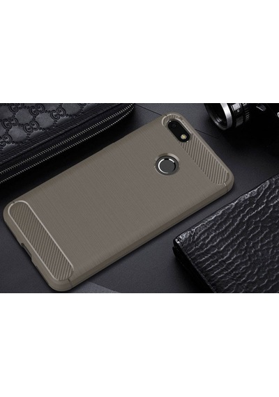 Huawei P9 Lite Mini Silikon Karbon Fiber Kilif 418857216
