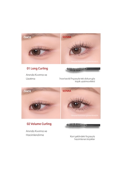 Kalıcı, Kirpikleri Dipten Uca Kıvıran Maskara Clıo Kill Lash Superproof Mascara 010 Sharp Curl 10