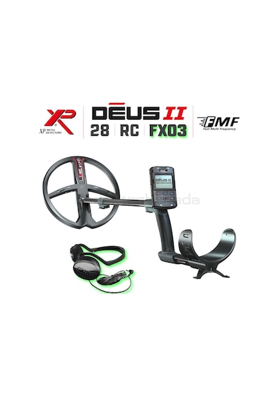 Deus 2 28cm Fmf Başlık,ana Kontrol Ünitesi,fx03 Kulaklık