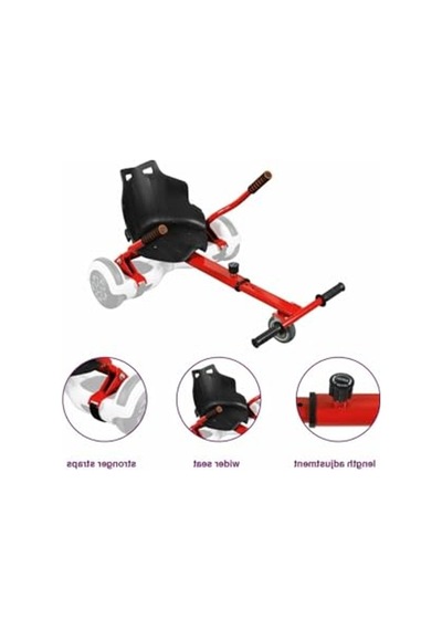 Hoverkart Kırmızı Go Hover Elektrikli Kaykay Aksesuarı, 123lyt-24