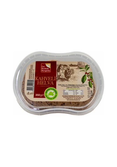 Kahveli Helva Şekersiz 350 G