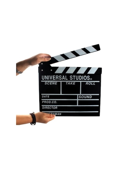 Mogift Büyük Boy Ahşap Sinema Klaketi