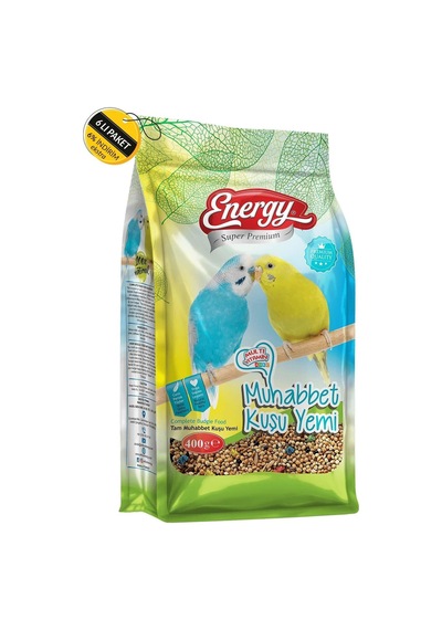 Energy Super Premium Muhabbet Kuşu Yemi 6 x 400 G