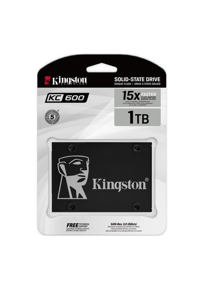 KINGSTON 1TB KC600 SKC600/1024G 550-520MB/s   ATA-3 SSD DİSK