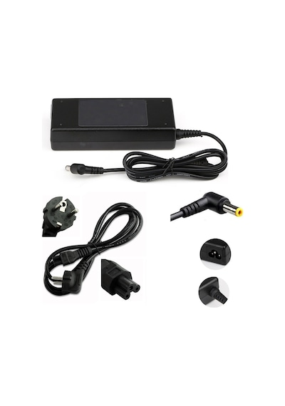 Pasabilgisayar Lenovo Uyumlu Ideapad 320S-13Ikb, 81Ak Adaptör Şarj Aleti Siyah Renk