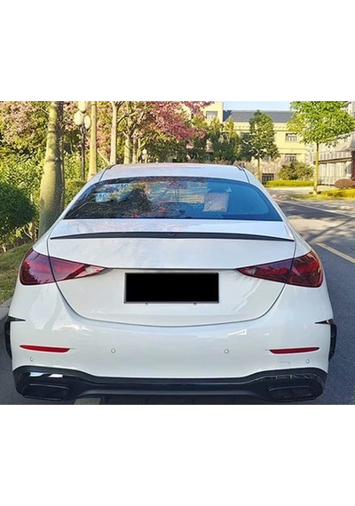 Mercedes W206 Spoiler Parlak Siyah Abs Plastik 2021+