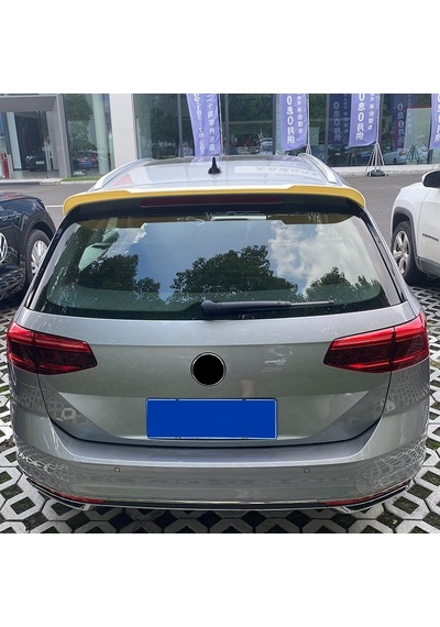 Vw Passat B8 Variant Spoyler, Passatb8 Wagon Spoiler Parlak Siyah, Abs Plastik Piano Black Boyalı