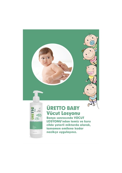 Üretto Baby Vüct Losyonu 200 Ml