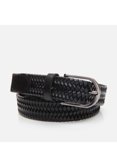Hotiç Hakiki Deri Siyah Erkek Kemer 06keh290520a100 Siyah-black