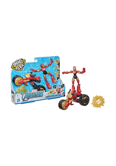 Avengers Bend & Flex Iron Man ve Motosikleti