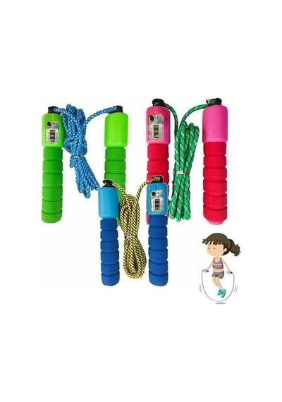 Spor Fitness Yapanlar Için Sayaçlı Ip Atlama Halatı Asorti Karışık - 570602757